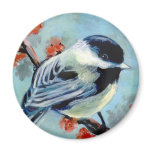 Chickadee Refrigerator Magnets