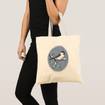 Chickadee oval bag