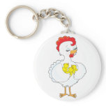 Chicken and Chicks keychains