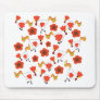 Chicken and Flowers Mousepad