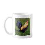 Chicken Art Stuart Bantam Rooster mugs