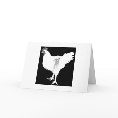 Chicken Dance Greeting Card by bmitch2