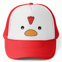 Chicken Face Hat