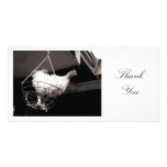 Chicken in the Basket - Thank You Photo Greeting Card