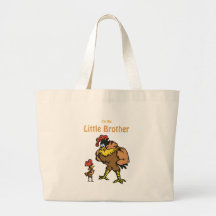 chicken little brother canvas bag