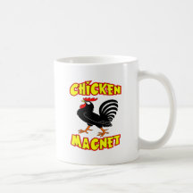 Chicken Magnet Rooster Mugs