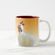 Chicken Mug, Cluck, Cluck, Cluck!