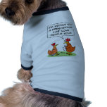chicken people doctor patient soup pet t-shirt