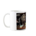 Chicken Playing a Jug Mug