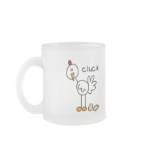 Chicken Says Cluck Tshirts and Gifts Coffee Mug