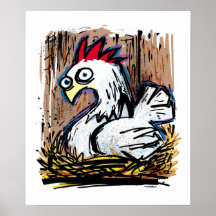 Chicken Surprize! Poster