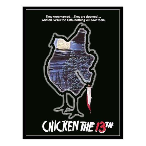 CHICKEN THE 13TH POSTCARDS