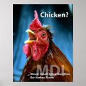 Chicken? - Undated posters