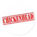 Chickenhead Stamp stickers