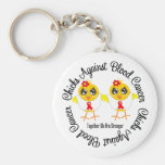 Chicks Against Blood Cancer Key Chain