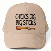 Chicks Dig Big Sticks (Baseball)