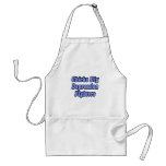 Chicks Dig Depression Fighters aprons