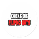 Chicks Dig Filipino Guys stickers