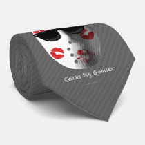 Chicks Dig Goalies Custom Ties