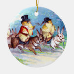 Chicks Easter Ride Ornaments