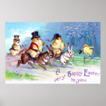 Chicks Easter Ride Posters