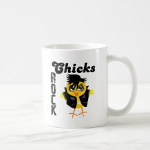 Chicks Rock Mugs