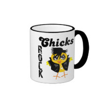 Chicks Rock Mugs