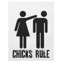 Chicks rule flyers