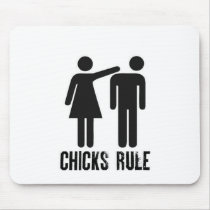 Chicks rule mousepads