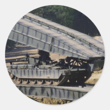 Chief bridge layer, British Army Round Sticker