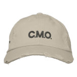 Chief Mummy Officer Embroidered Hat embroidered hats