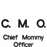 Chief Mummy Officer Polo embroidered shirts