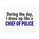 Chief Of Police During The Day postcards