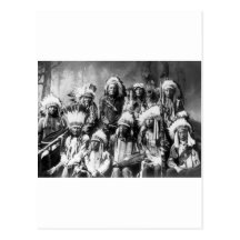 Chief Red Cloud & Other Chiefs, 1899 Post Card
