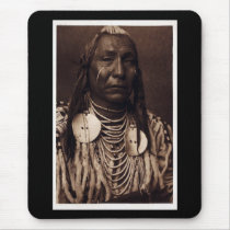 Chief Red Wing - Tatankamani - Walking Buffalo Mouse Pad