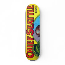 Chief Seattle Apples Skate Deck