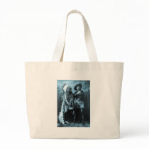 Chief Sitting Bull and Buffalo Bill 1895 Canvas Bags