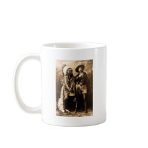 Chief Sitting Bull and Buffalo Bill 1895 Mug