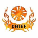Chief's Flames photo sculptures