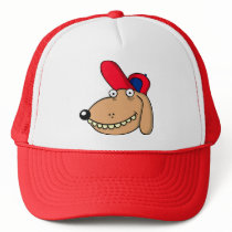 chien "bande dessinée" casquette