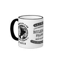 Chien Bon Bon Coffee Mugs