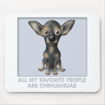 Chihuahua 2 Favourite Mousemat
