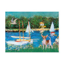 Chihuahua 4 - Sailboats Post Cards