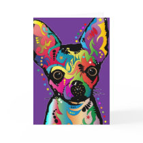 Chihuahua Art Greeting Card