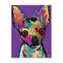 Chihuahua Art Postcard