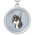 Chihuahua Black & Tan Necklace