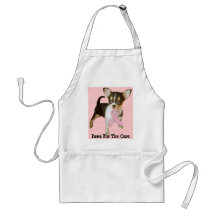 Chihuahua Breast Cancer Apron