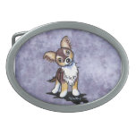 Chihuahua Caricature Belt Buckle