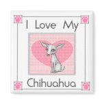 Chihuahua Dog Fridge Magnet
