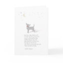 Chihuahua Dog Pet Sympathy-Female-Insert Name cards